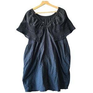 Old Navy | Black Dress with Flutter Sleeves